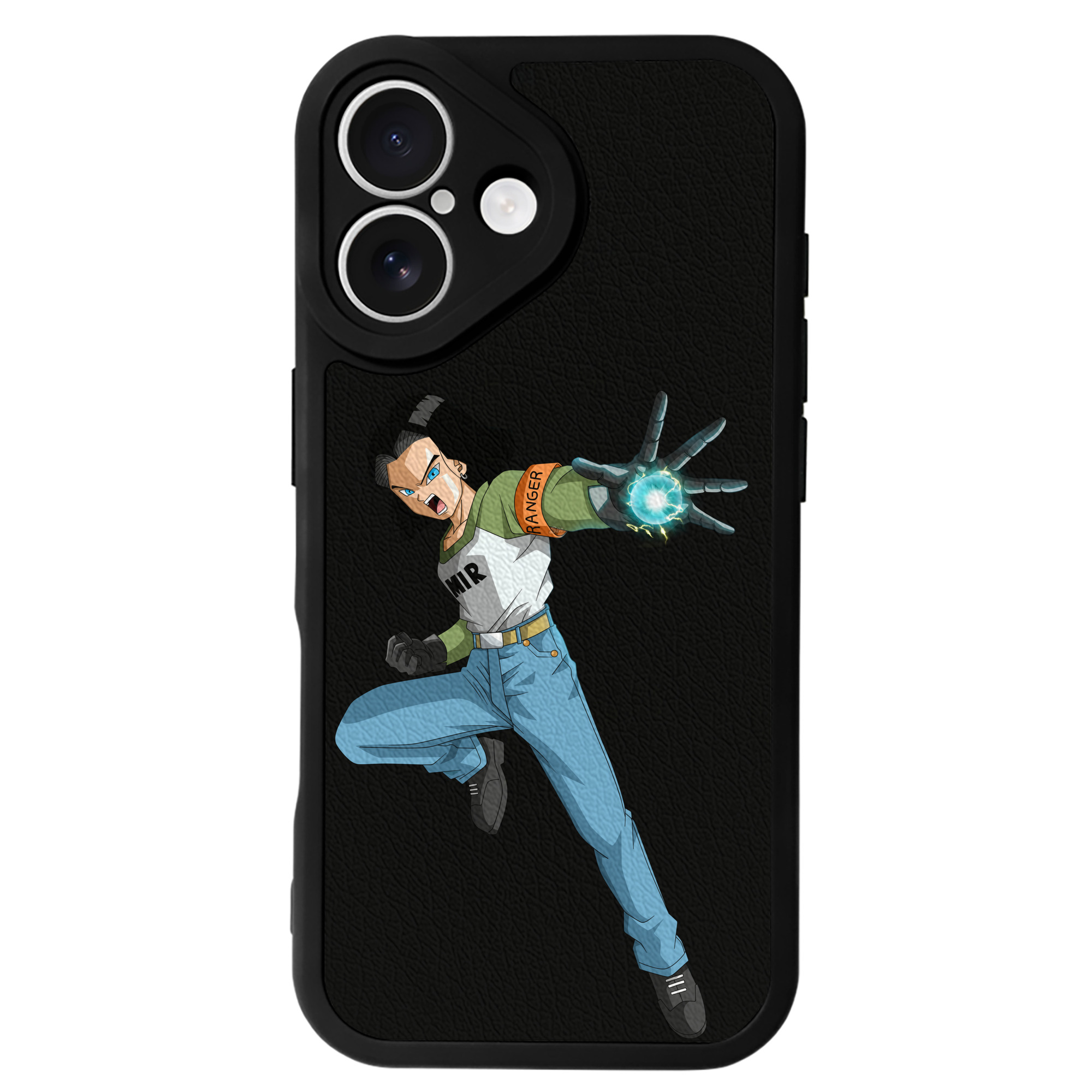 （画像用） ドラゴンボール DRAGON BALL 【iPhone 16シリーズ対応】シリコンスマホケース（レザー調） 材質：シリコン